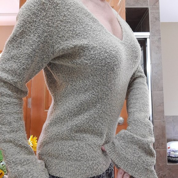Nevada Sweaters - 💋 LAST CHANCE 💋 Boho sage green cozy pullover